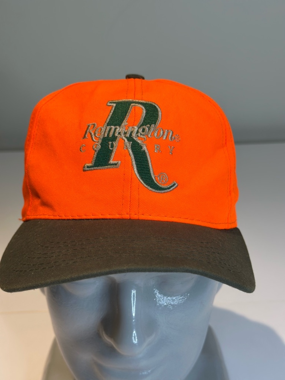 Remington Orange and Olive Two-Tone Logo Cap